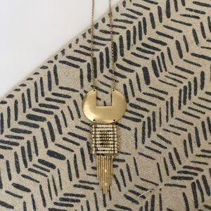 Jewelry - Gold Boho Beaded Necklace Jewelry - Gold Boho Beaded Necklace